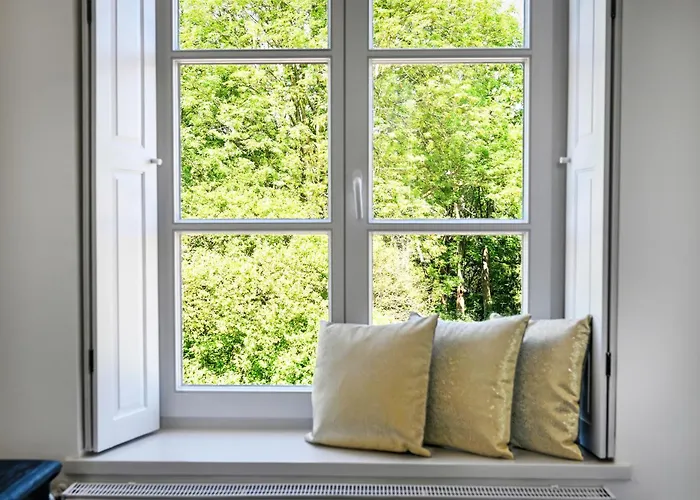 Daire Tor-apartment Im Herrenhaus Rheinblick *