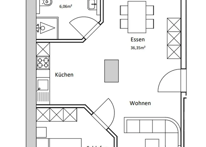 Tor-apartment Im Herrenhaus Rheinblick Daire
